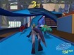 Sprinting down the track