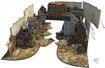 Bomb-ravaged streets