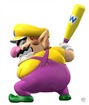 Wario at the plate