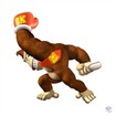 Donkey Kong has the wrong kind of glove