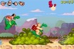 Olive Oyl catching air