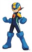 Mega Man is ready to fight