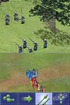 Little blue men with long spears