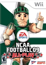 NCAA Football 2009 All-Play Box Art