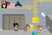 Kids playing near high voltage boxes