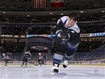 Ice even sparks off of your skates!