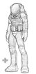 Very well drawn space suits.