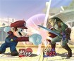 Nintendo Spring Media Summit 2007: Mario slams link with his MEGA FIST