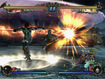 Zombies and spinning fire swords
