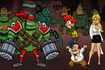 A cartoony cast indeed.