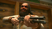 Crazy Man with Gun
