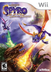 The Legend of Spyro: Dawn of the Dragon Box Art
