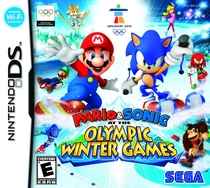 Mario & Sonic at the Olympic Winter Games Box Art