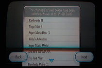 Game Developers Conference 2009: Wii SD Card Menu - Selecting by Fewest Blocks