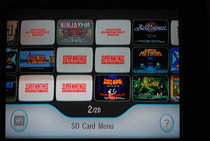 Game Developers Conference 2009: Wii SD Card Menu - Full Menu