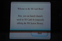 Game Developers Conference 2009: Wii SD Card Menu - Welcome Message