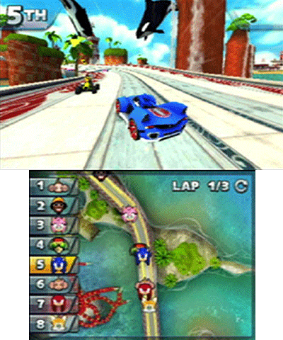 Sonic All Stars Racing Transformed Review Review Nintendo