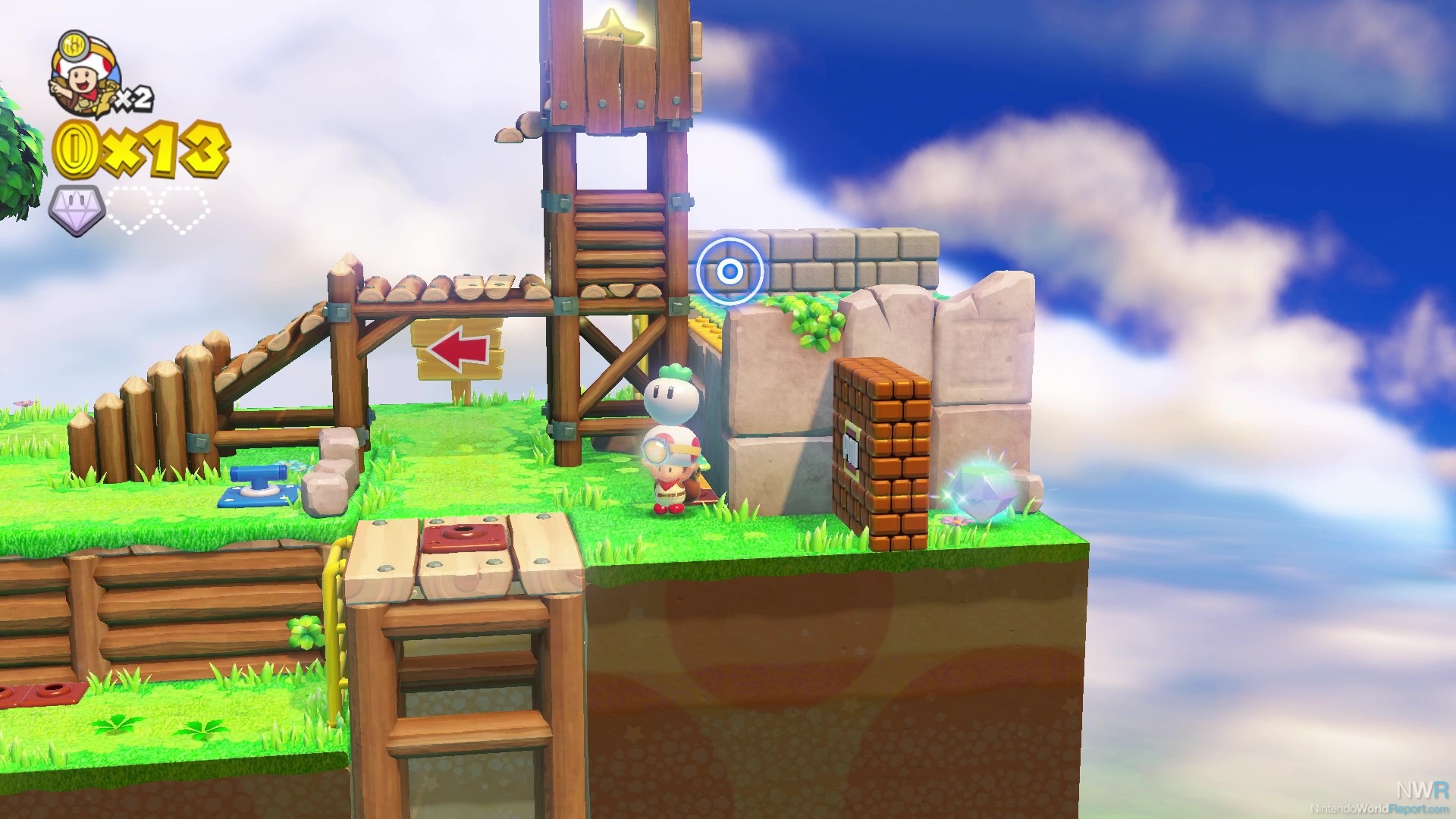 This is a baby game," she said as the non-confrontational Captain Toad waddled his way throug...