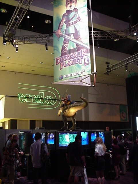 Dinosaur Planet on display before it became Star Fox Adventures