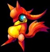 Check out the fire red dude!