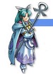 Mary is a cleric & a big fan of the color blue!