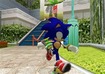 Sonic admires the detailed textures