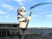 The new character wants you to see her belly.