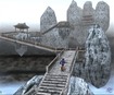 Floating rocks
